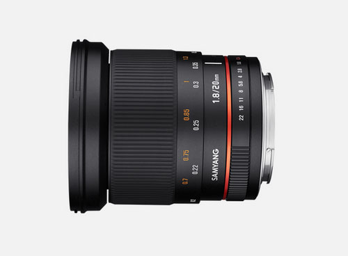 SAMYANG 20mmF1.8 ED AS UMC キヤノンEF LK SAMYANG